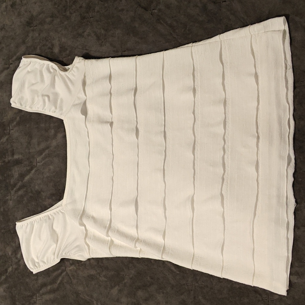 Max Studio ruffle top